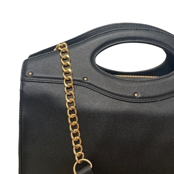 2/$30 A New Day Target Black Gold Studded Casual Career Crossbody Handbag - Picture 6 of 11
